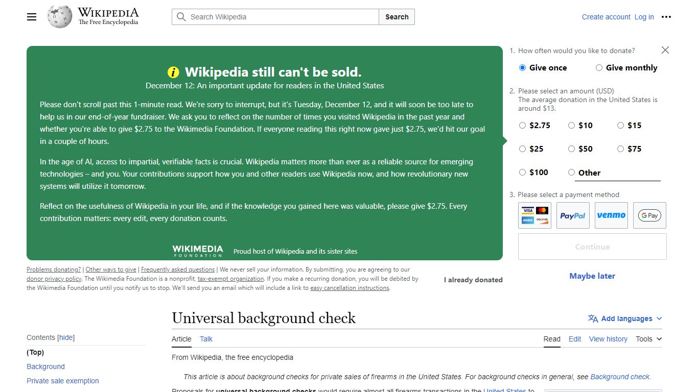 Universal background check - Wikipedia