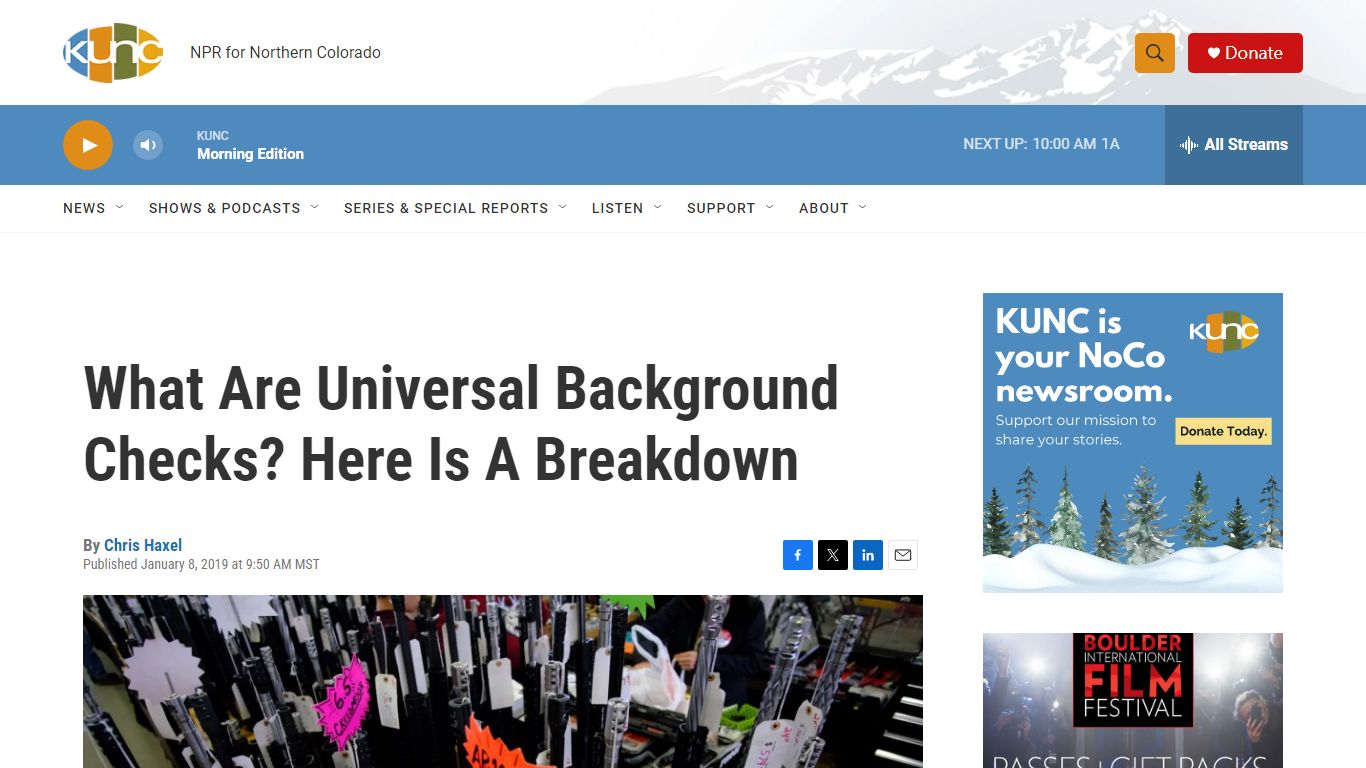 What Are Universal Background Checks? Here Is A Breakdown